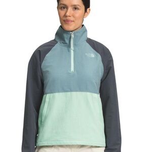 The North Face Women's Utility Jacket in Mint and Gray
